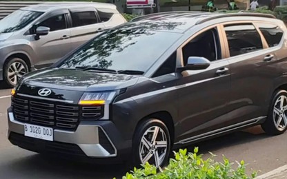 Hyundai Stargazer nâng cấp lộ diện ngoài đời, dáng vẻ đã bớt nhàm chán