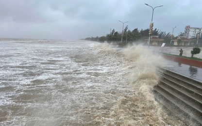 Nghệ An căng mình ứng phó bão số 5