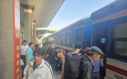 Tăng cường 54 chuyến tàu hỏa, điều chỉnh lịch trình phục vụ dịp Quốc khánh 02/9