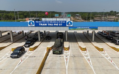 Từ 10/8 bắt đầu thu phí trên cao tốc Bến Lức - Long Thành