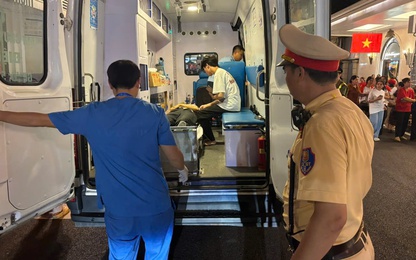 Cảnh sát Hà Nội kịp thời cứu giúp người phụ nữ lên cơn co giật tại khu vực lễ kỷ niệm A80