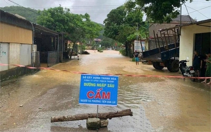 Bão số 10 gây nhiều thiệt hại tại Nghệ An và Thanh Hóa