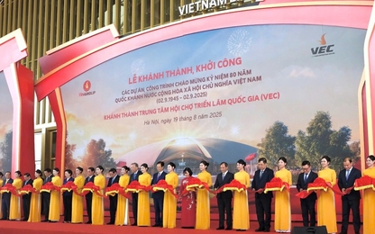 Khánh thành, khởi công công trình hướng tới Đại hội XIV của Đảng