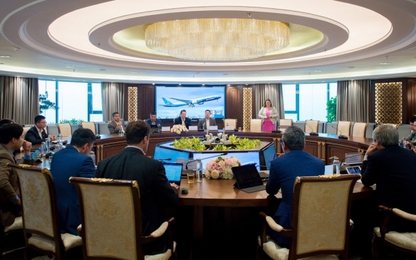 Hãng máy bay Boeing giới thiệu Bamboo Airways dòng máy bay mới Boeing 777-X