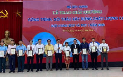 Sân bay QT Vân Đồn được vinh danh là công trình chất lượng cao