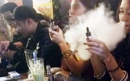 Gia tăng người trẻ sử dụng thuốc lá điện tử