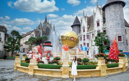 Giáng Sinh đã về sớm trên đỉnh Bà Nà