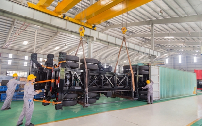 THACO đẩy mạnh xuất khẩu sơmi rơmoóc sang thị trường Mỹ