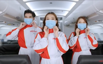 Mở 7 đường bay từ 10/10, Vietjet sẵn sàng đón khách trên chuyến bay xanh