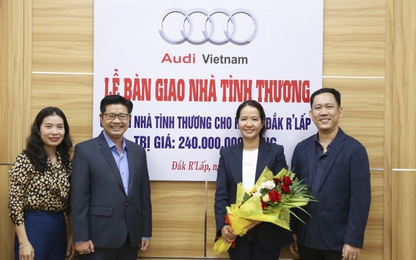 Audi chung tay hỗ trợ từ thiện tại tỉnh Đắk Nông