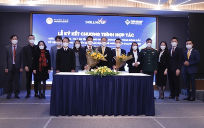 Sun Group ký kết hợp tác với Sở LĐTB và Xã hội Quảng Ninh