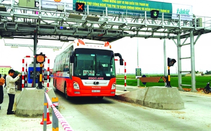 Hoàn tất các trạm thu phí ETC trên QL1 và đường Hồ Chí Minh