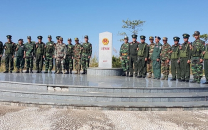 Kon Tum: Tình xuân trên dọc đường tuần tra