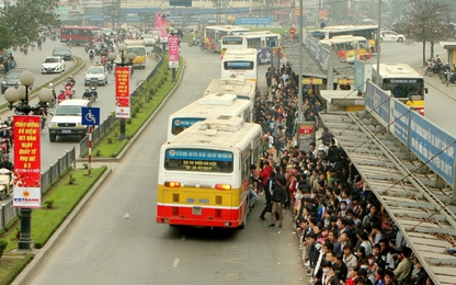Hà Nội tập trung phát triển vận tải hành khách công cộng