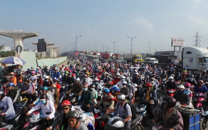 Áp lực hạ tầng giao thông ở siêu đô thị TP. Hồ Chí Minh