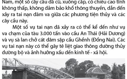 Nghiên cứu lắp đặt thiết bị đo mực nước và biển LED nhằm cảnh báo chiều cao tĩnh không cho tuyến đường thủy nội địa Hải Phòng - Hà Nội - Việt Trì