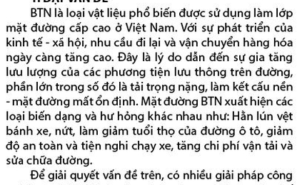Đánh giá khả năng sử dụng lưới địa kỹ thuật để gia cường mặt đường bê tông nhựa trong điều kiện Việt Nam
