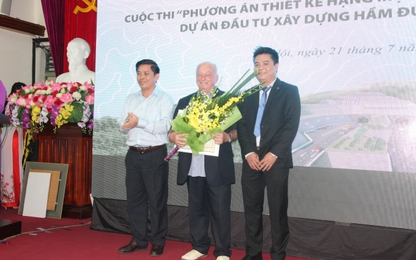 Thiết kế hầm Đèo Cả: Công ty Cổ phần thiết kế ADA giành giải Nhất