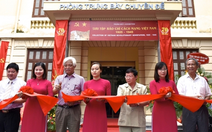 Khai mạc triển lãm chuyên đề Báo chí cách mạng Việt Nam 1925-1945