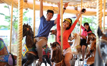 Tết rộn ràng lễ hội tại Asia Park Đà Nẵng