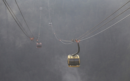 Khánh thành cáp treo đạt 2 kỷ lục Guinness thế giới Fansipan Sapa