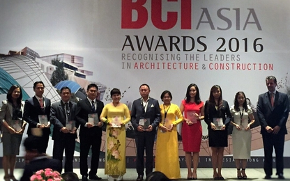 Sun Group vào Top 10 Chủ đầu tư tại BCI Asia Award 2016