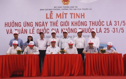 Ngành GTVT chung tay phòng chống tác hại thuốc lá