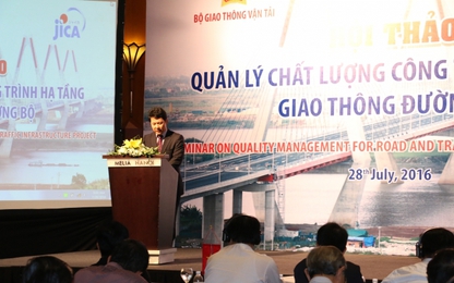 Nhật Bản chia sẻ kinh nghiệm quản lý chất lượng hạ tầng giao thông