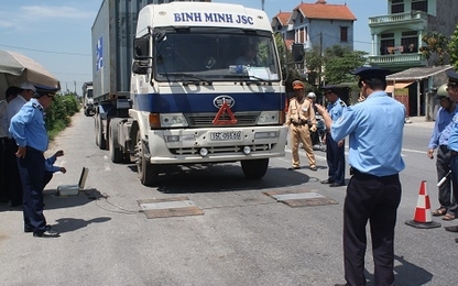 Hải Dương: Điều Trạm cân về huyện Kinh Môn tăng cường KSTTX