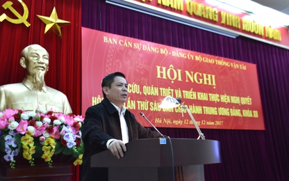 Bộ GTVT học tập, quán triệt thực hiện Nghị quyết Hội nghị Trung ương 6