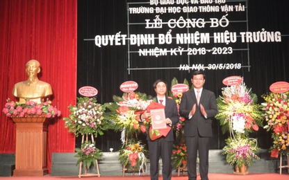 Bổ nhiệm lại Hiệu trưởng Trường Đại học GTVT