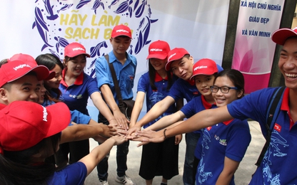 Tuổi trẻ Việt Nam chung tay bảo vệ môi trường biển