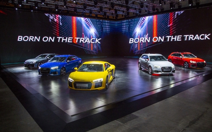 Ra mắt các mẫu xe mới tại Audi Brand Experience Singapore 2018