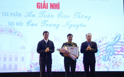 Trao giải cuộc thi sáng tác ca khúc "Thanh niên với văn hoá giao thông"