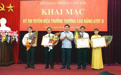 Thi tuyển chức danh Hiệu trưởng Trường Cao đẳng GTVT II