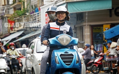 Đường phố Thủ đô đón đợt không khí lạnh đầu tiên