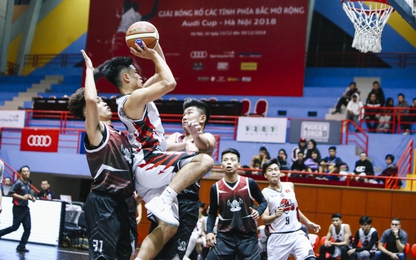 Sôi nổi Giải bóng rổ Audi Hà Nội các tỉnh phía Bắc 2018