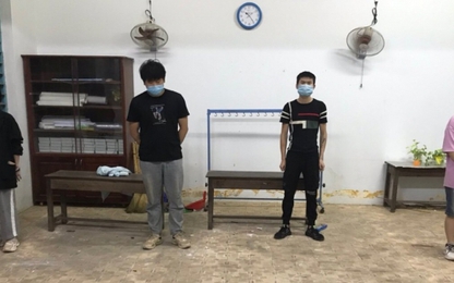 Bắt giữ 4 người Trung Quốc nhập cảnh trái phép được gần 1 tuần