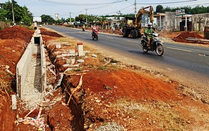 Xử phạt hàng loạt nhà thầu thi công ẩu tại dự án nâng cấp QL19