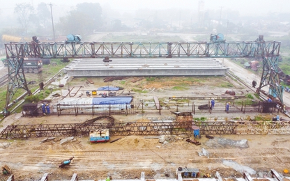 Cao tốc Bắc- Nam: Nhà thầu dốc sức chạy đua trên công trường