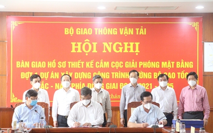 Tiếp tục bàn giao mốc GPMB cho cao tốc Cần Thơ - Cà Mau