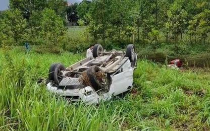 Hoà Bình: Ô tô va chạm xe máy, một người tử vong