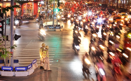 Thắt chặt ATGT, ngăn đua xe đêm chung kết U23 Việt Nam-U23 Thái Lan