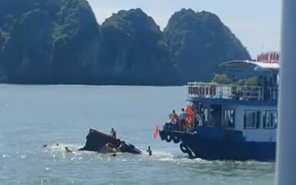 Tàu chở khách du lịch bị đắm ở Cát Bà có còn đăng kiểm?