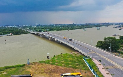 Hạn chế giao thông cầu Đồng Nai, phương tiện thủy lưu thông thế nào?