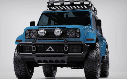 Alpha REX, mẫu SUV thuần điện tuyệt đẹp mang cảm hứng quân đội