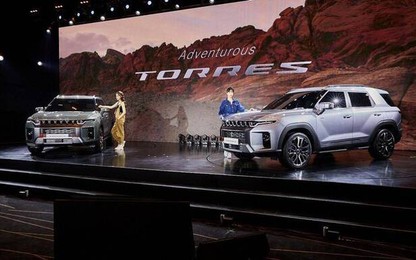 Ssangyong Torres 2022 tung 2 phiên bản, đối đầu với Honda CR-V