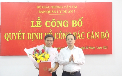 Ban Quản lý dự án 7 có thêm Phó Giám đốc