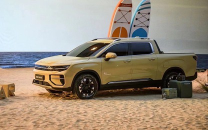 Radar RD6 - xe bán tải điện có kích thước như Ford Ranger