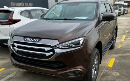 Isuzu MU-X 2022 ra mắt tháng 7, hi vọng “đấu được” Everest 2022